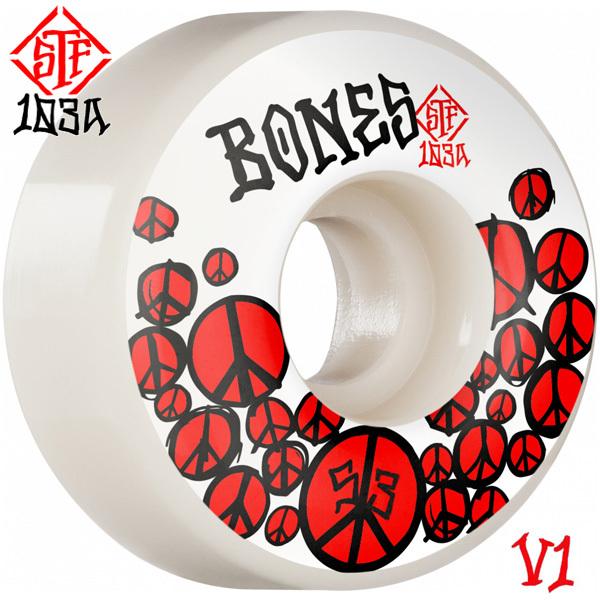 BONES WHEELS ボーンズ ウィール】53mm STF PEACE V1 STANDARD 103A WHEELS ウィール スケボー 4個1セット(スケートボード1台分) 【2204】 :33221188:American Street Style - 通販 - Yahoo!ショッピング BONES WHEELS ボーンズ ウィール】53mm STF PEACE V1 STANDARD 103A WHEELS ウィール スケボー 4個1セット(スケートボード1台分) 【2204】 :33221188:American Street Style - 通販 - Yahoo!ショッピング