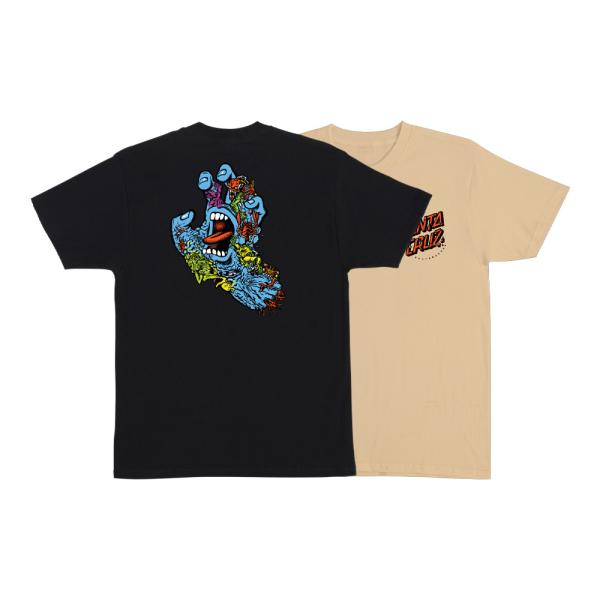サンタクルーズ SANTA CRUZ ROSKOPP SCREAMING FIVE S/S REGULAR T-SHIRT  Tシャツ TEE 半袖 ロブ・ロスコップ ストリート スケーター  (26SP)