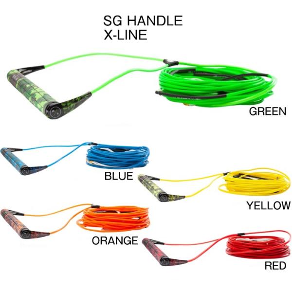 最新2023セット！★ ハイパーライト ★ HYPERLITE SG HANDLE W/ X-LINE のセットです。■特徴チームハンドルとX-Lineのセットです。日本人と大変相性の良いハンドルは握りやすく、浮力素材を組込み、沈まないハン...