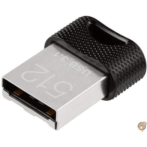 PNY Elite-X Fit 512GB USB 3.1 超小型フラッシュドライブ P-FDI512EXFIT-GE 送料無料