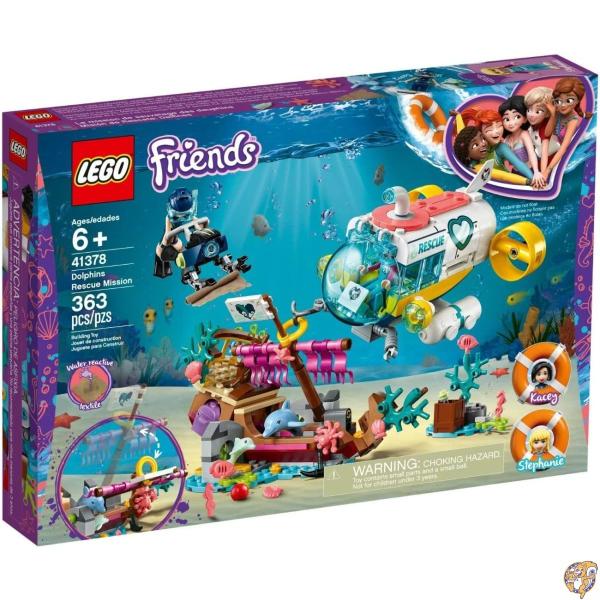 レゴ(LEGO) フレンズ イルカのレスキューサブマリン 41378 ブロック おもちゃ 女の子