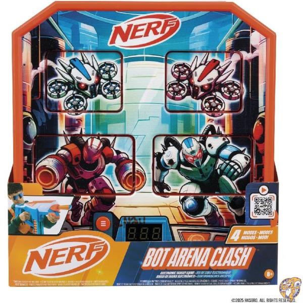 NERF Bot Arena Clash 電子ターゲットゲーム - サウンドFX スコア表示