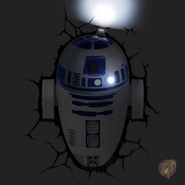 star wars 3d wall light