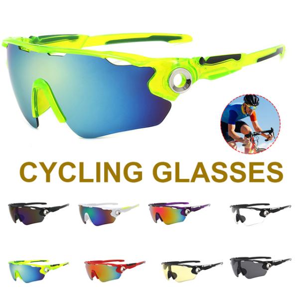 サイクリングアイウェア 8 Clolors アウトドアスポーツサングラス男性女性サイクリングメガネ MTB メガネロードライディングバイクサングラスゴ