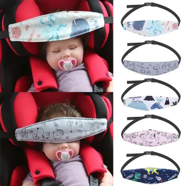 子供用の車の安全ベルト,車のシートベルト,睡眠補助具,ヘッドサポート,固定ストラップ,旅行,幼児用