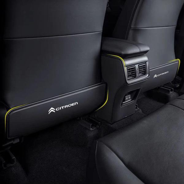 車のアンチキックマット自動シートバックプロテクターカバー汚れ防止パッドシトロエン C1 C2 C3 C4 C5 C6 C8 C4L DS3 DS4 D