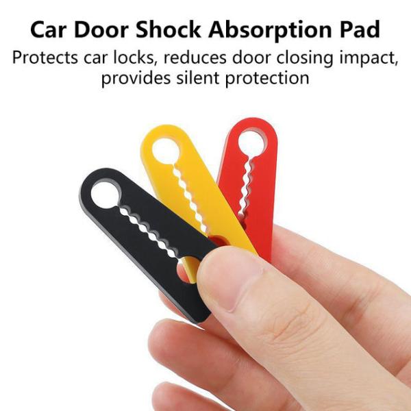 車のドア衝撃吸収パッド ドア保護パッド シリコン衝撃吸収クッションパッド ドアロック保護カバー 車の衝撃パッド