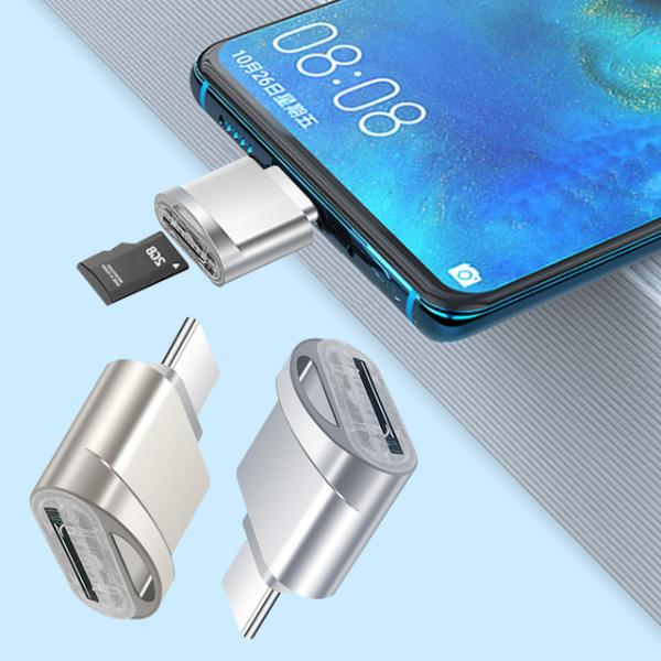OTG Adapter USB Type C Card Reader USB 3.1 USB-C TF Micro SD Micro SDXC Typ