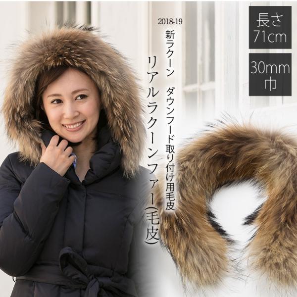 Amian House ラクーン30mm ファー フード 取り付け ダウン Amian House ラクーン30mm ファー フード 取り付け ダウン
