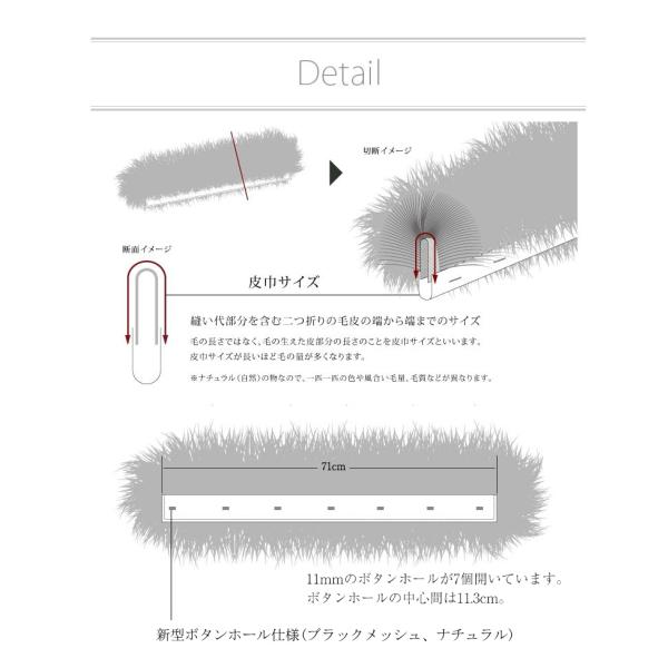 ダウン用ラクーン45ｍｍ ファー フード 取り付け ダウンフード取り付け用 71ｃｍ 毛皮のみ ラクーンファー Buyee Buyee 日本の通販商品 オークションの入札サポート 購入サポートサービス