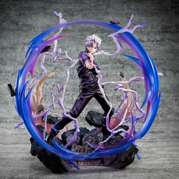 (箱破損特価新品)【限定販売】DX FIGURE 呪術廻戦 五条悟 虚式「紫」ver. 完成品フィギュア[メガハウス]【同梱不可】《発売済・在庫品》