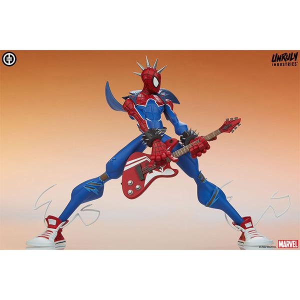 Sideshow アンルーリーインダストリーズ スパイダーパンク フィギュア