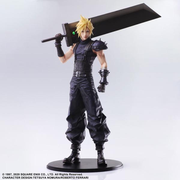 ファイナルファンタジー VII リメイク スタティックアーツ クラウド・ストライフ（再販）[スクウェア・エニックス]《発売済・在庫品》