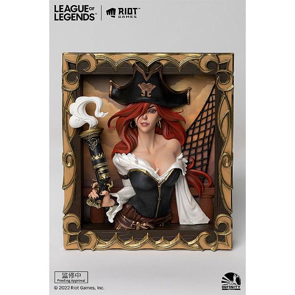Infinity Studio×League of Legends The Bounty Hunter - Miss Fortune 3D Frame 完成品フィギュア[infinity Studio]【送料無料】《在庫切れ》