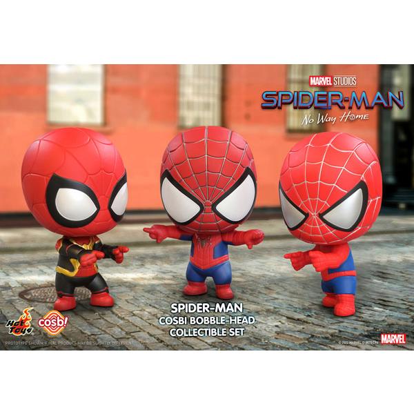 コスビ『スパイダーマン：ノー・ウェイ・ホーム』スパイダーマン(3体セット)[ホットトイズ]《発売済・在庫品》