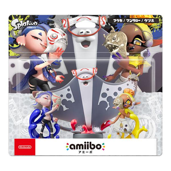 任天堂 amiibo すりみ連合セット[フウカ/ ウツホ/ マンタロー](スプラトゥーンシリーズ) 返品種別B