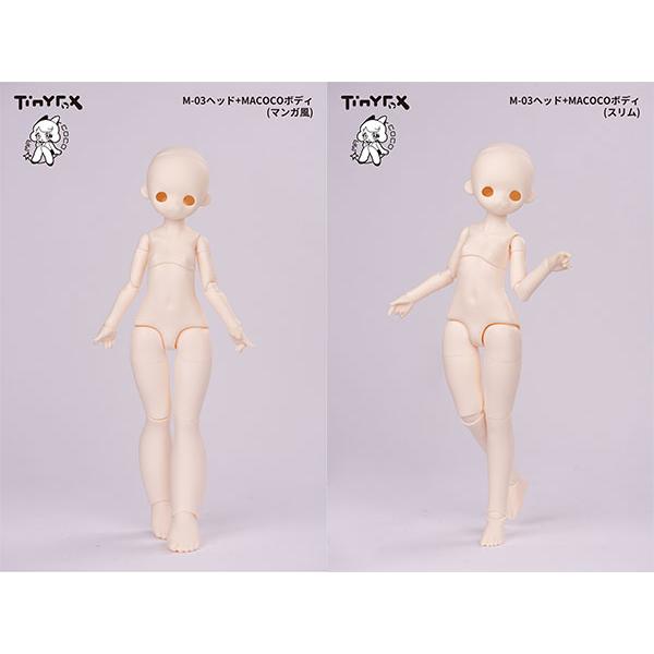 MACOCOシリーズ 1/4ドール M-03 ヘッド+ボディセット マンガ風+スリム