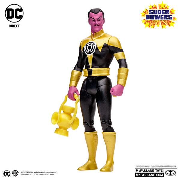「DCスーパーパワーズ」4インチ・アクションフィギュア #32 シネストロ[コミック/Sinestro Corps War][マクファーレントイズ]《在庫切れ》