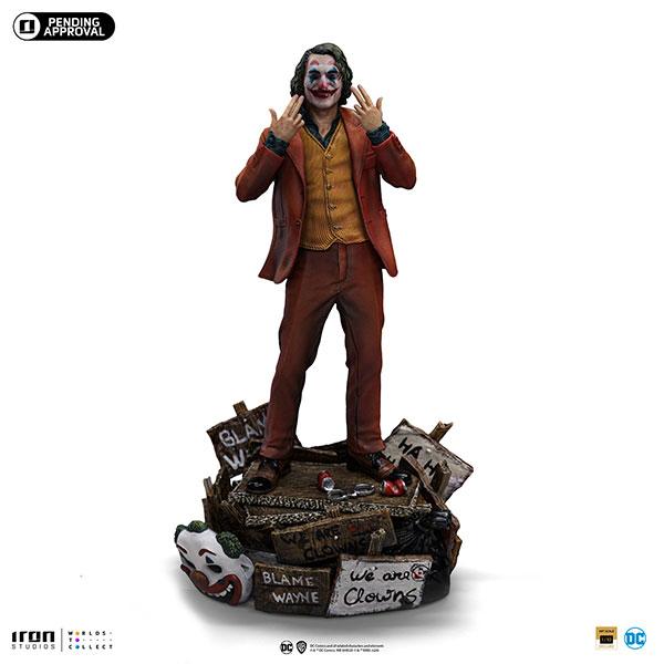 【りょ・新品 No 103】 ポップアート JOKER アーサー フレック スタチュー「デラックス・アートスケール」1/10 ジョーカー(アーサー