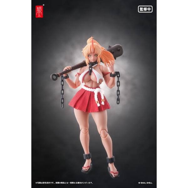 【特典】RPGEX-08 鬼巫女 次女・紅葉 1/12 完成品アクションフィギュア[蝸之殼Snail Shell]《１２月予約》