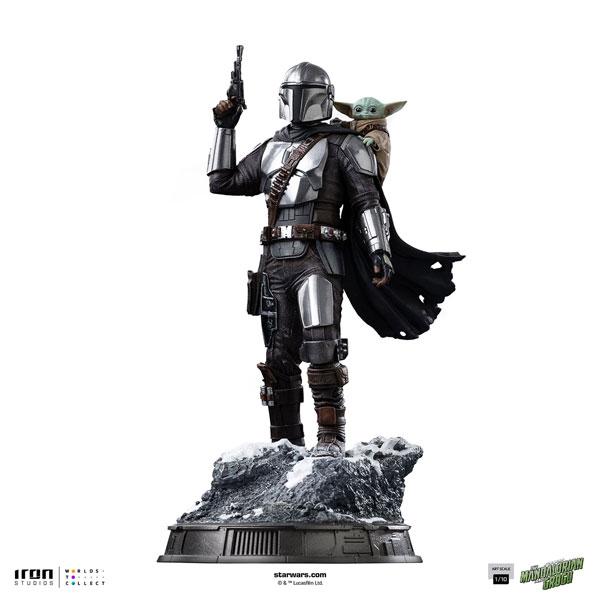 iron studiosアイアンスタジオ マンダロリアン 1/10 フィギュア スター・ウォーズ アートスケール 1/10 マンダロリアン・アンド