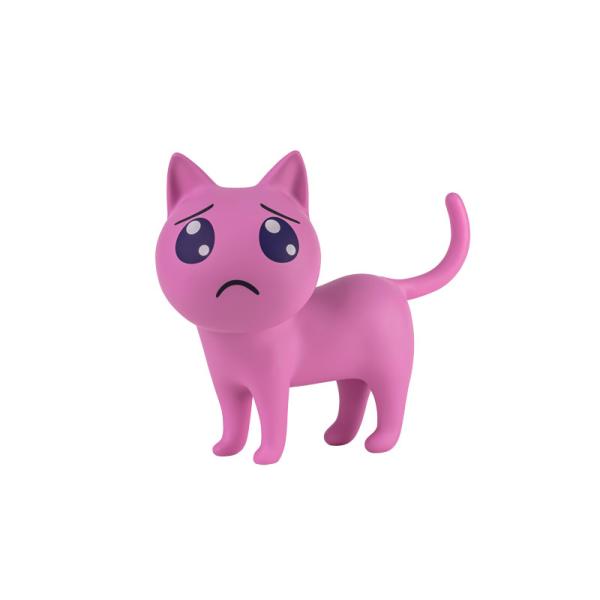 アニメ「NEEDY GIRL OVERDOSE」 ぴえん猫ソフビ 完成品フィギュア[メディコス・エンタテインメント]《０１月予約》
