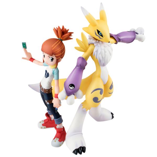【限定販売】G.E.M.シリーズ デジモンテイマーズ レナモン＆牧野留姫 完成品フィギュア（再販）[メガハウス]《０６月予約》