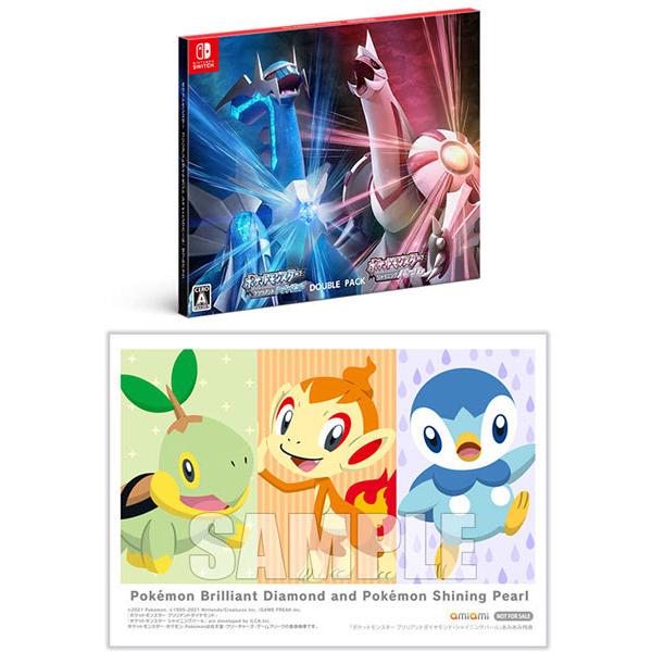 特典 Switch ポケットモンスター ブリリアントダイヤモンド シャイニングパール ダブルパック あみあみオリジナル特典 任天堂 １１月予約 Game あみあみ Yahoo 店 通販 Yahoo ショッピング