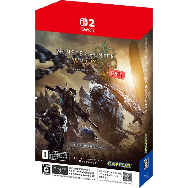 【特典】Nintendo Switch 2 モンスターハンターワイルズ 狩友ダブルパック[カプコン]【送料無料】《１２月予約》