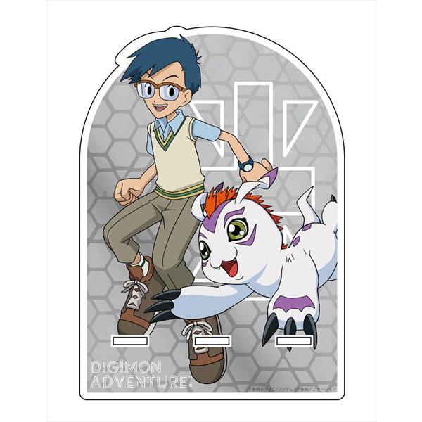デジモンアドベンチャー： アクリルスマホスタンド 城戸丈＆ゴマモン
