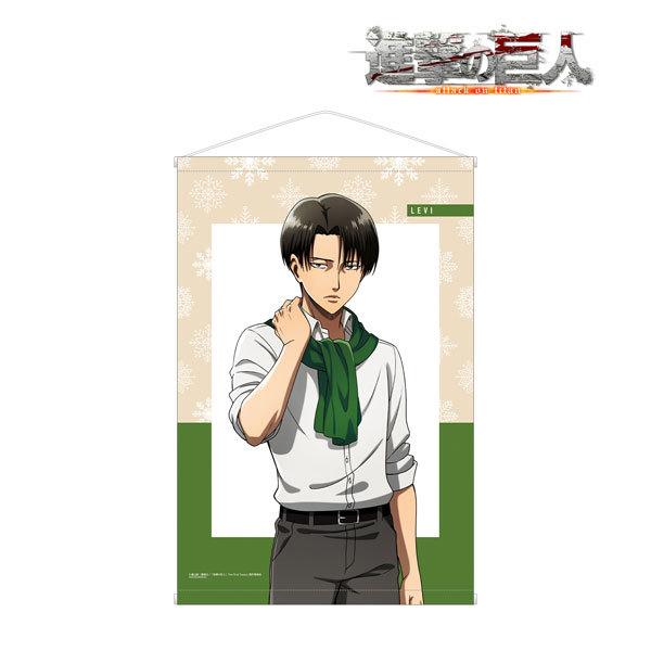 進撃の巨人 描き下ろしイラスト リヴァイ マフラー着用ver B2タペストリー アルマビアンカ ０６月予約 Goods あみあみ Yahoo 店 通販 Yahoo ショッピング