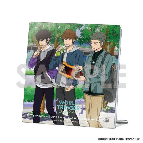 ワールドトリガー アクリルプレート Enjoy Holiday 6 影浦雅人 荒船哲次 村上鋼 ソル インターナショナル 在庫切れ Goods あみあみ Yahoo 店 通販 Yahoo ショッピング