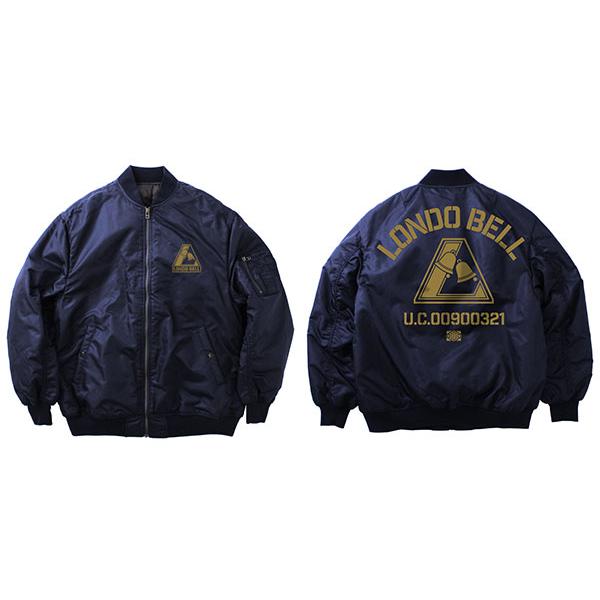 機動戦士ガンダムUC（ユニコーン） MA-1ジャケット ロンドベル BLACK-M