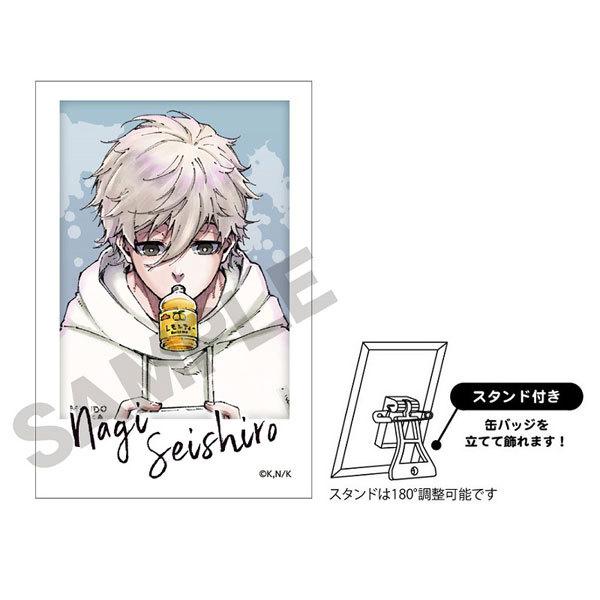 直販入荷 ブルーロック ブルロ Let´s Go Out! 缶バッジ 凪 誠志郎