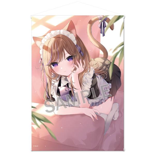 まふゆ B1タペストリー ティータイム レオちゃん（再販）[ブレンドリーム]《１０月予約》