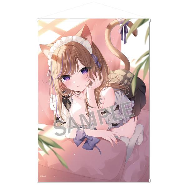 まふゆ B1タペストリー ティータイム レオちゃんExtra Edition（再販）[ブレンドリーム]《１０月予約》