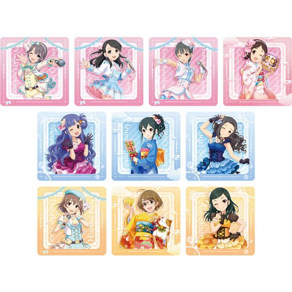 アイドルマスターシンデレラガールズ トレーディングラバーマットコースター 10個入りBOX[シーズナルプランツ]《在庫切れ》