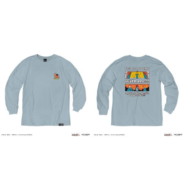 進撃の巨人」 The Final SeasonロングスリーブTシャツ2(宣戦布告