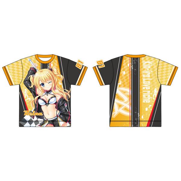 金色ラブリッチェ 妃 玲奈 フルプリントTシャツ 金色ラブリッチェ 描き下ろし 妃玲奈 RQvar. フルグラフィックTシャツ