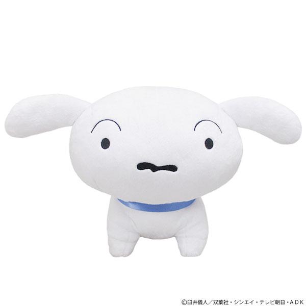 新品未開封　クレヨンしんちゃん シロ Mサイズ　四足立ち　ぬいぐるみ　マスコット クレヨンしんちゃん ぬいぐるみ SN42 シロ(M) 四足立ちVer.[三英貿易