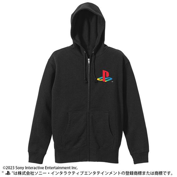 プレイステーション ジップパーカー for 初代 PlayStation/BLACK-L（再販）[コスパ]《０７月予約》