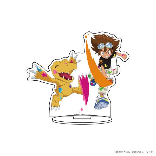 アクリルスタンド「デジモンアドベンチャー」01/八神太一＆アグモン 25