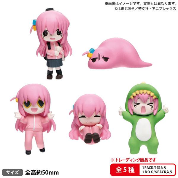 アニメ「ぼっち・ざ・ろっく！」 ぼっちちゃんがいっぱいフィギュア BOXver. 6個入りBOX（再販）[ブシロードクリエイティブ]《発売済・在庫品》