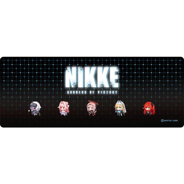 勝利の女神 NIKKE デスクマット ゴッデス部隊 ドット絵Ver. 勝利の女神：NIKKE」 デスクマット ゴッデス部隊 ドット絵ver