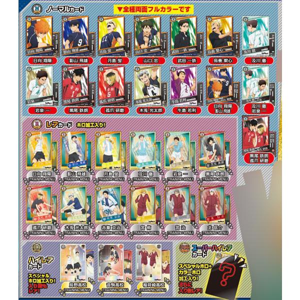 タカラトミーアーツ ハイキュー!! きゃらくたぶるカードグミ タカラトミーアーツ ハイキュー!! きゃらくたぶるカードグミ