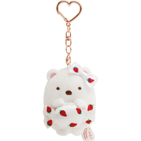 いちごみるく10/1 San-X MO94701 すみっコぐらし×サクマいちごみるくキャンディ ぶらさげ