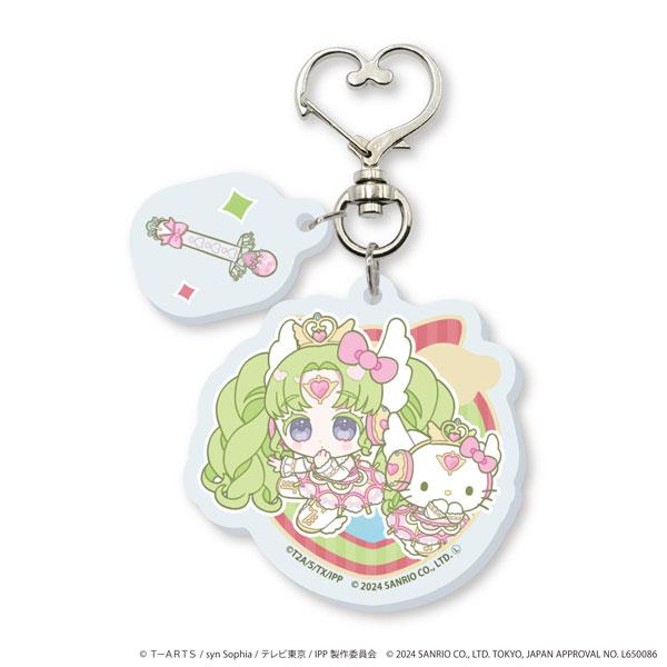 ハート型ナスカンパーツ付きアクリルキーホルダー「プリパラ10周年