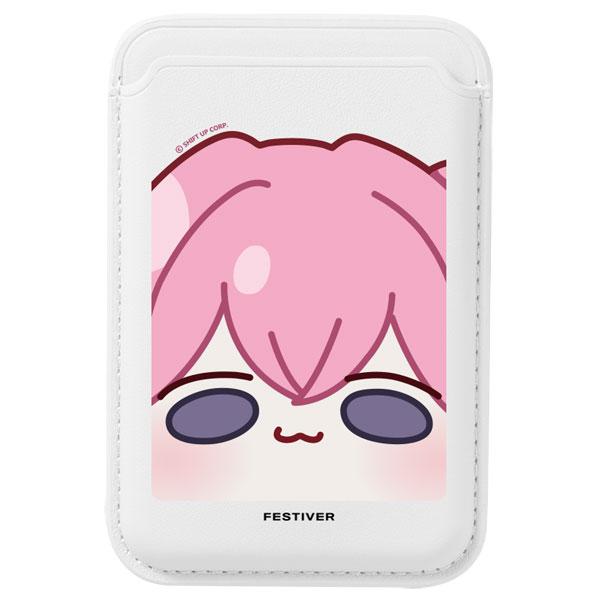 勝利の女神：NIKKE」 Doro ひょっこり MagSafe カードケース ホワイト