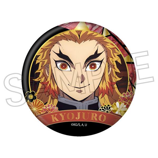 鬼滅の刃 螺鈿風シリーズ 缶バッジ Vol.4 煉獄杏寿郎（再販