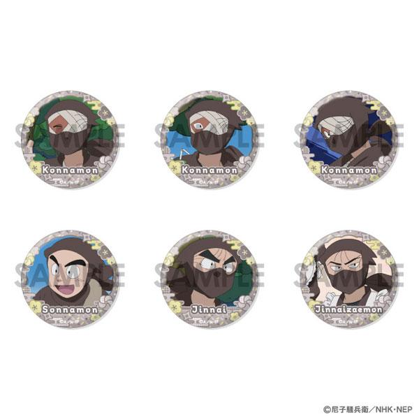 忍たま乱太郎 缶バッジセット〜タソガレドキ忍軍がいっぱい